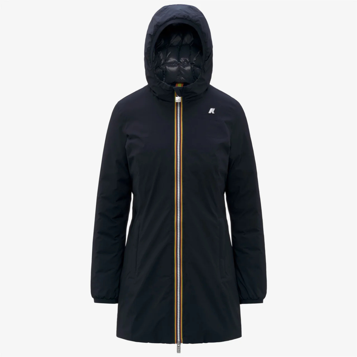 K-Way Piumino Reversibile Denise ST Thermo Double Donna Blue Depth-Blue Airforce