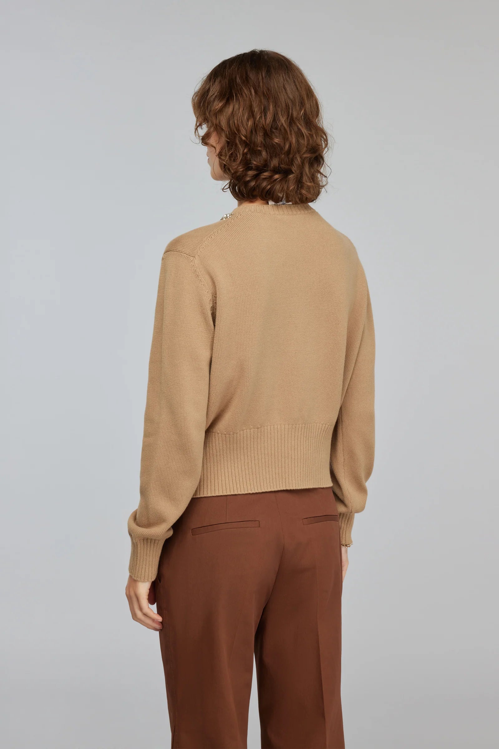 Semicouture Cardigan in Cotone Donna Petra Midnight