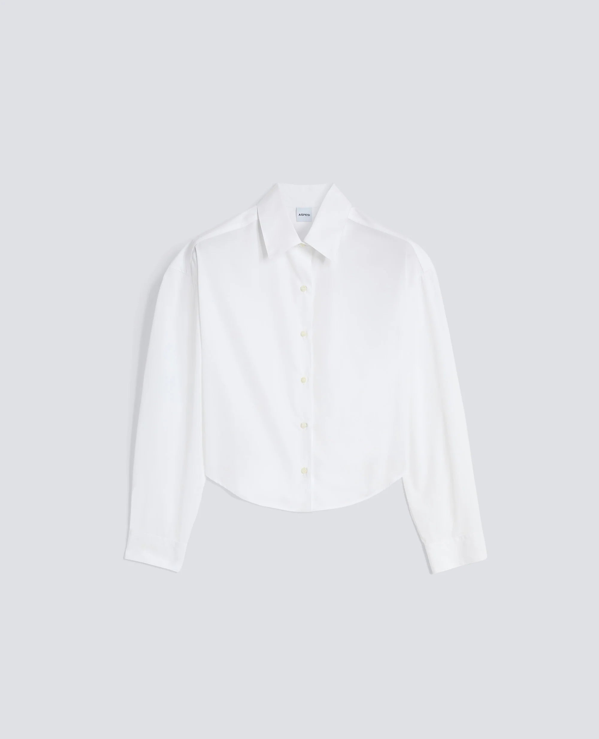 Aspesi Camicia in Popeline di Cotone Mod 5410 Donna Bianco