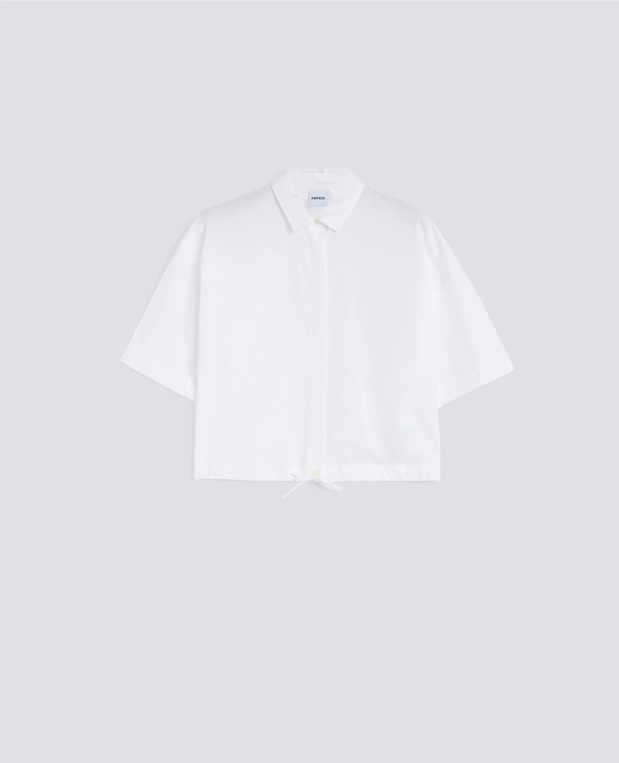 Aspesi Camicia in Popeline di Cotone Mod. 5445 Donna Bianco