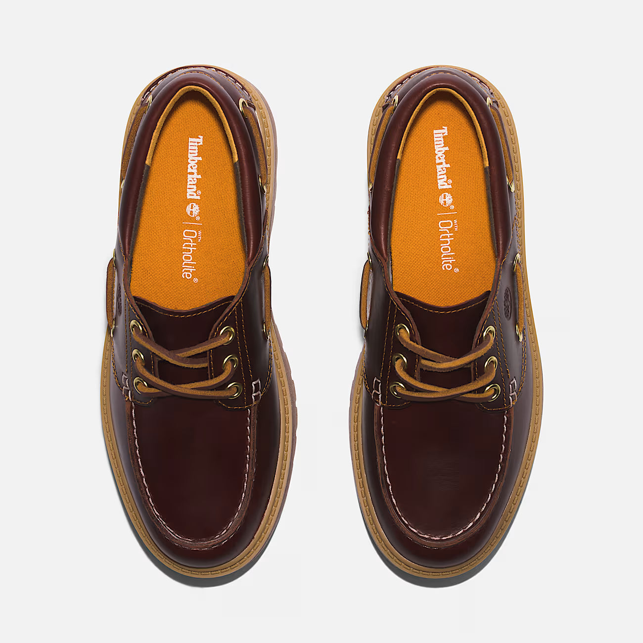 Timberland Scarpe da Barca con Plateau Stone Street Donna Marrone Scuro