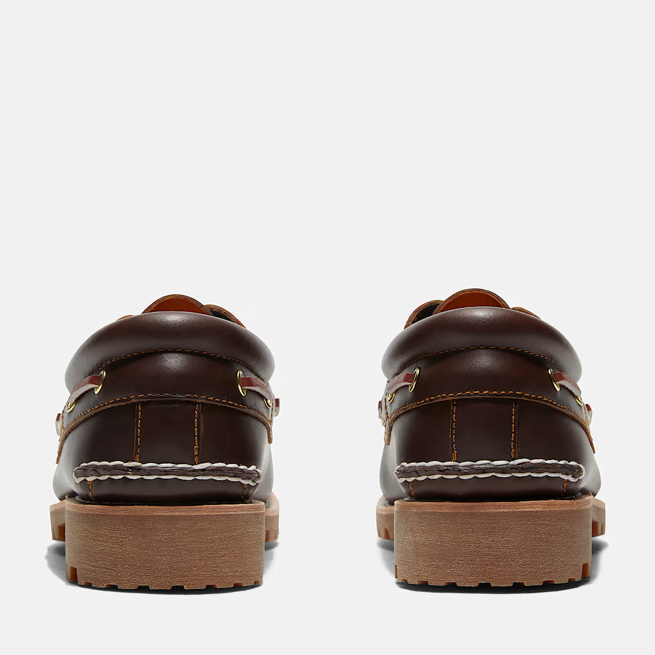 Timberland Scarpa da Barca Authentic 3 Eye Lug Uomo Marrone
