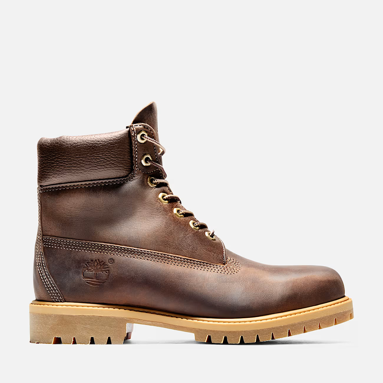 Timberland Stivale Impermeabile Premium 6 Inch Uomo Marrone