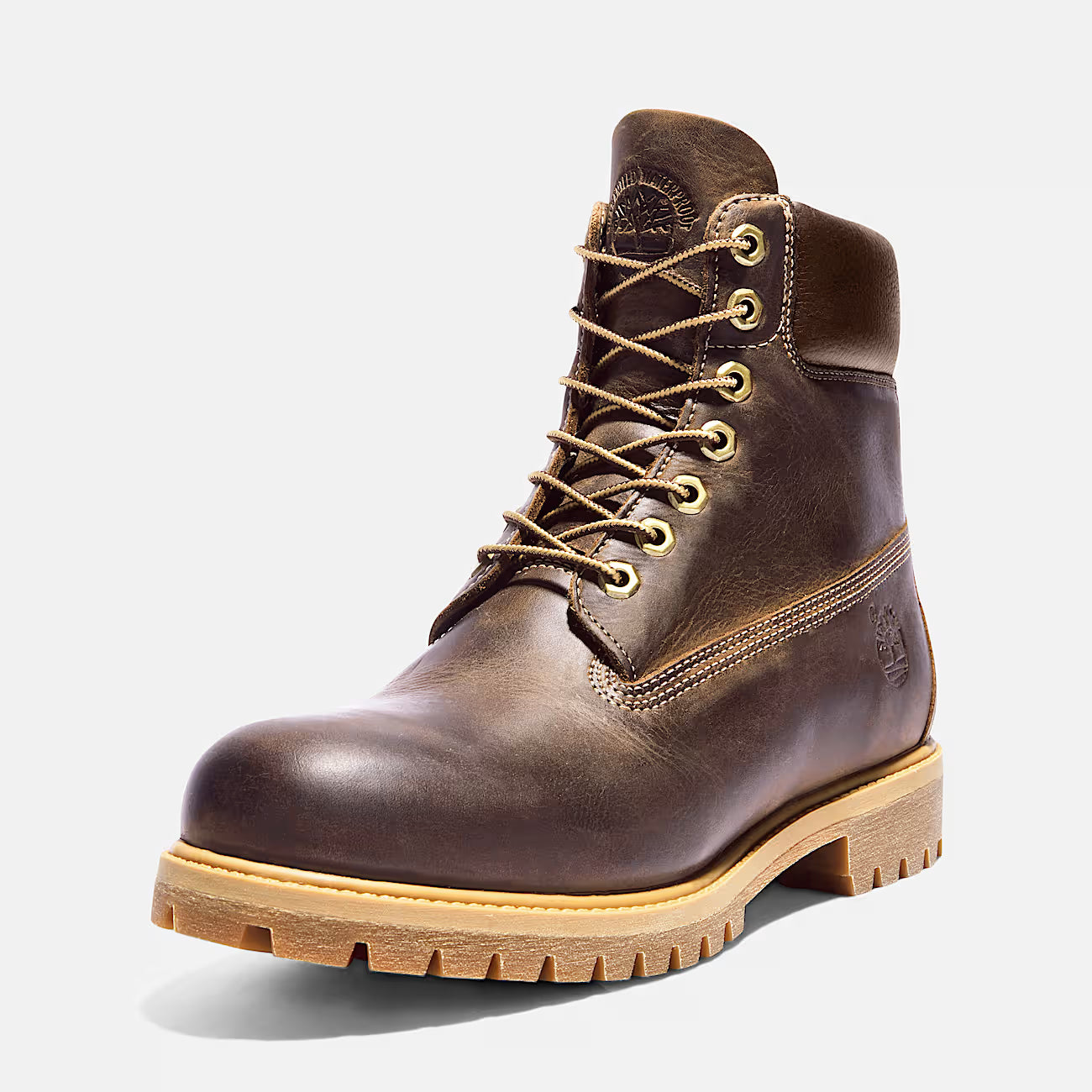Timberland Stivale Impermeabile Premium 6 Inch Uomo Marrone