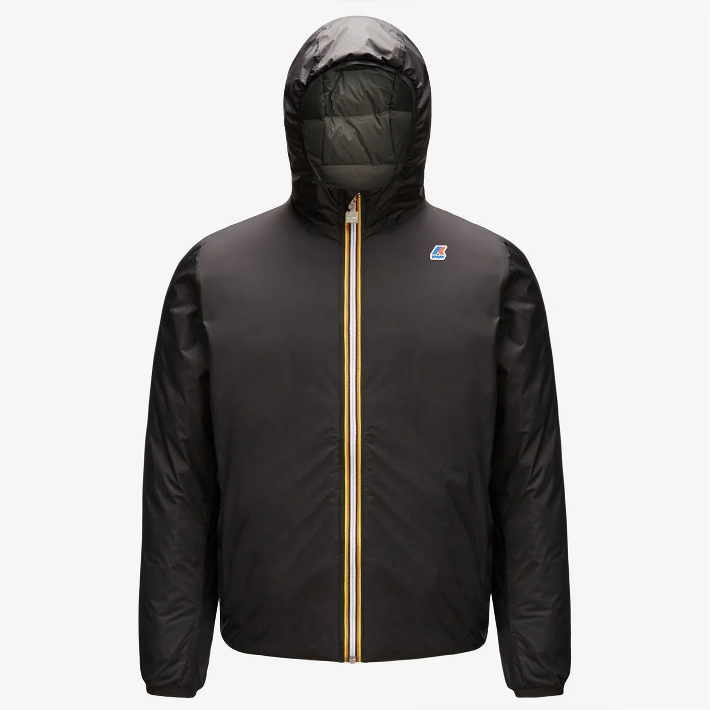 K-Way Giacca Corta Uomo Jaques Thermo Plus Double Black Grey S