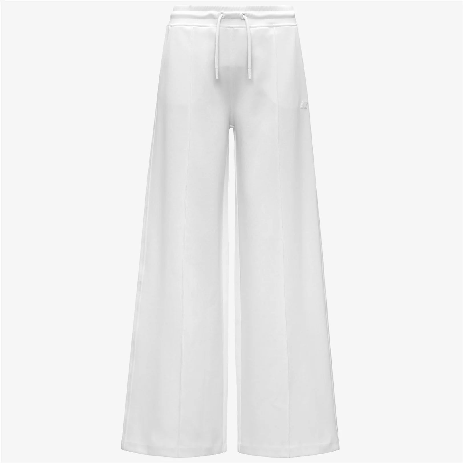 K-Way Pantaloni in Cotone Loyre Interlock Donna White
