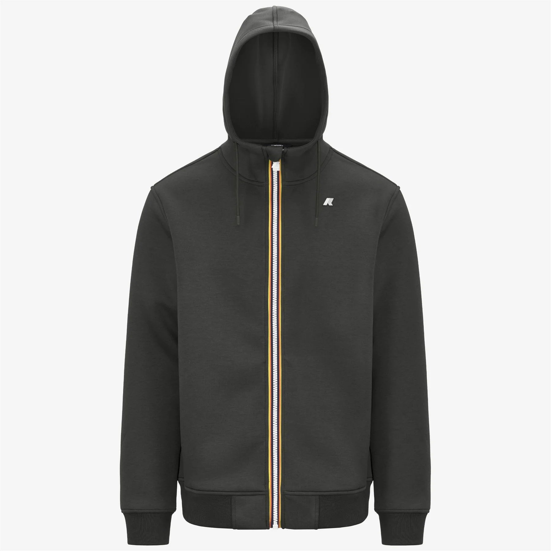 K-Way Felpa in Scuba Rainer Spacer Uomo Green Blackish