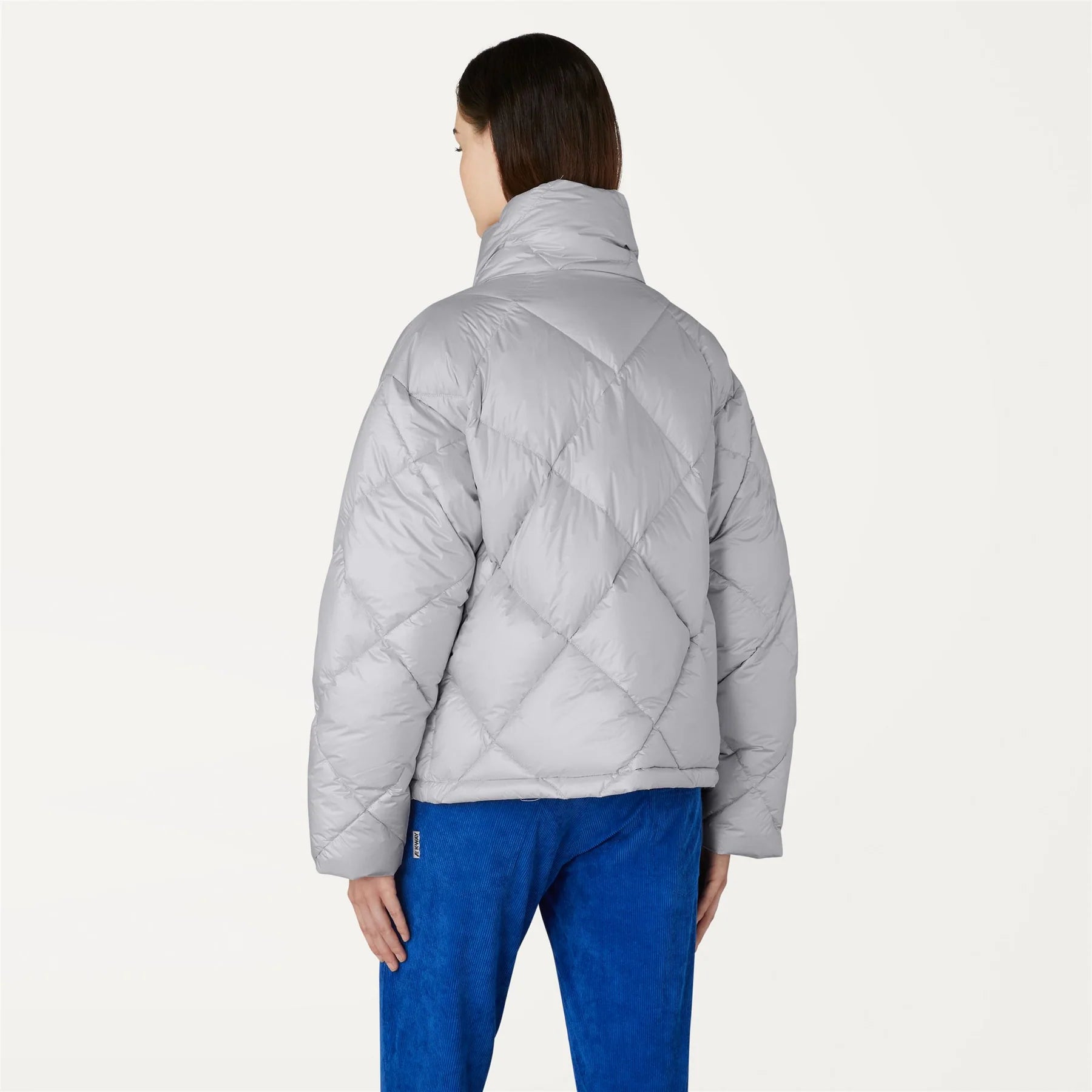 K-Way Giacca Corta Donna Imelda Heavy Quilted Metal