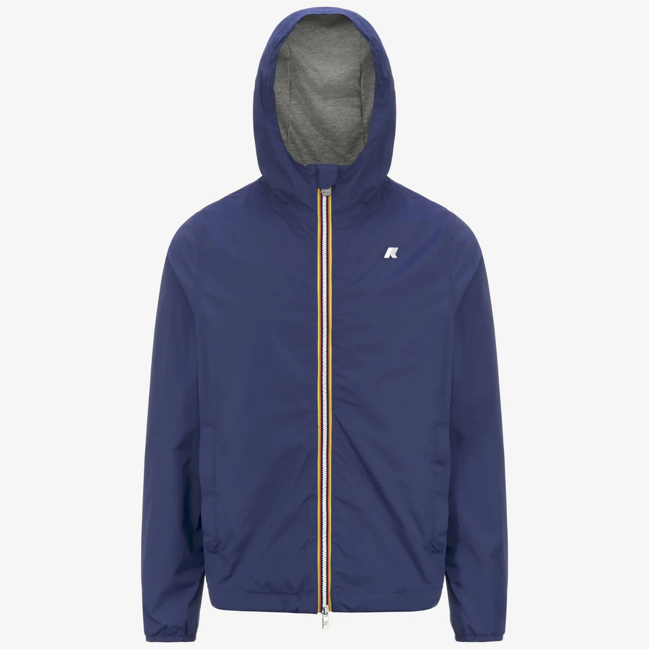 K-Way Giacca Corta Uomo Jack Stretch Nylon Jersey Blue Deep Cobalt