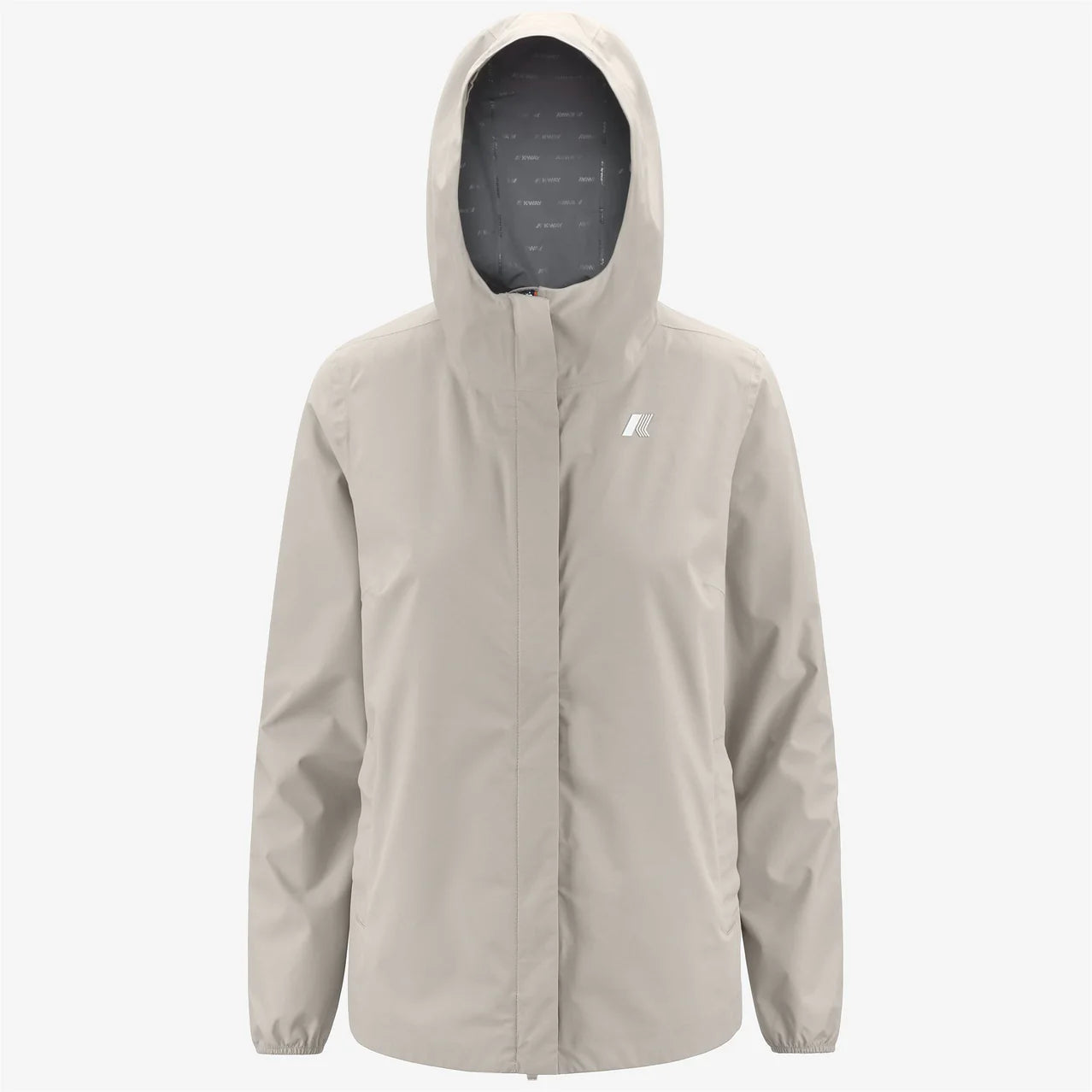 K-Way Giubbetto in Poliestere Marguerite Stretch Dot Donna Beige