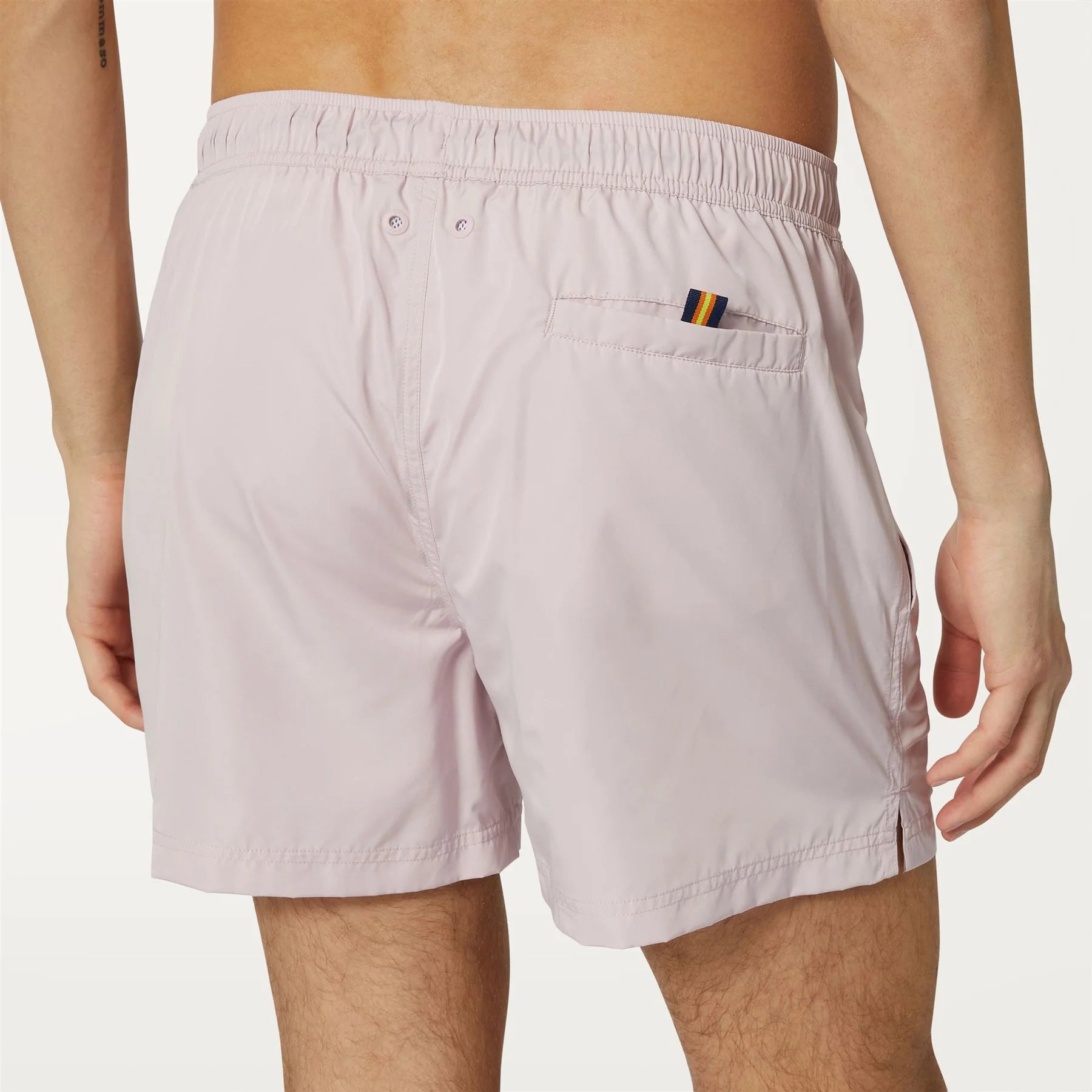 K-Way Costume in Nylon Hazel Uomo Bianco