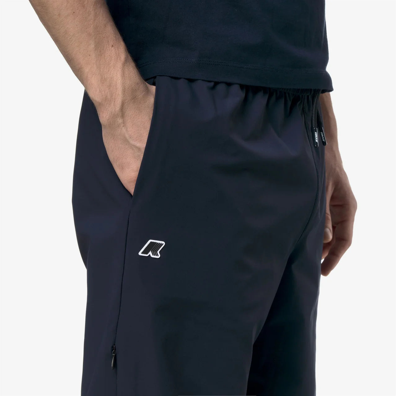 K-Way Pantalone Leggero Merager Travel Uomo Blue Depth