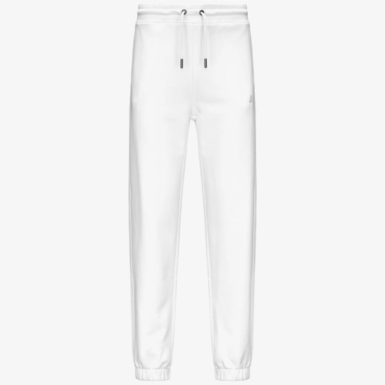 K-Way Pantalone in Cotone <Mickyel French Terry Uomo White