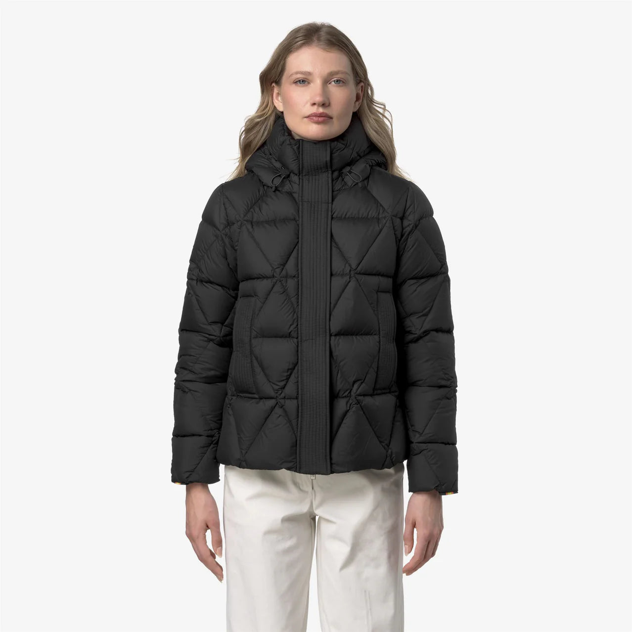 K-Way Piumino Corto Lethille Thermo Microfiber Donna Black Pure