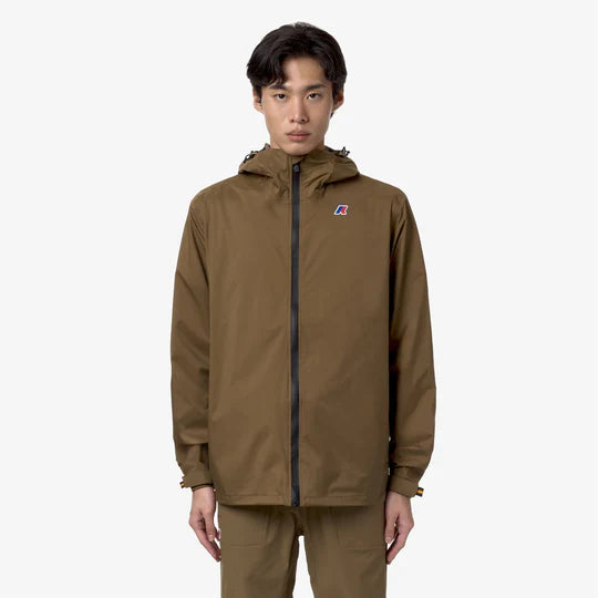 K-Way Giubbetto in Nylon Charmel Travel Uomo Brown Corda