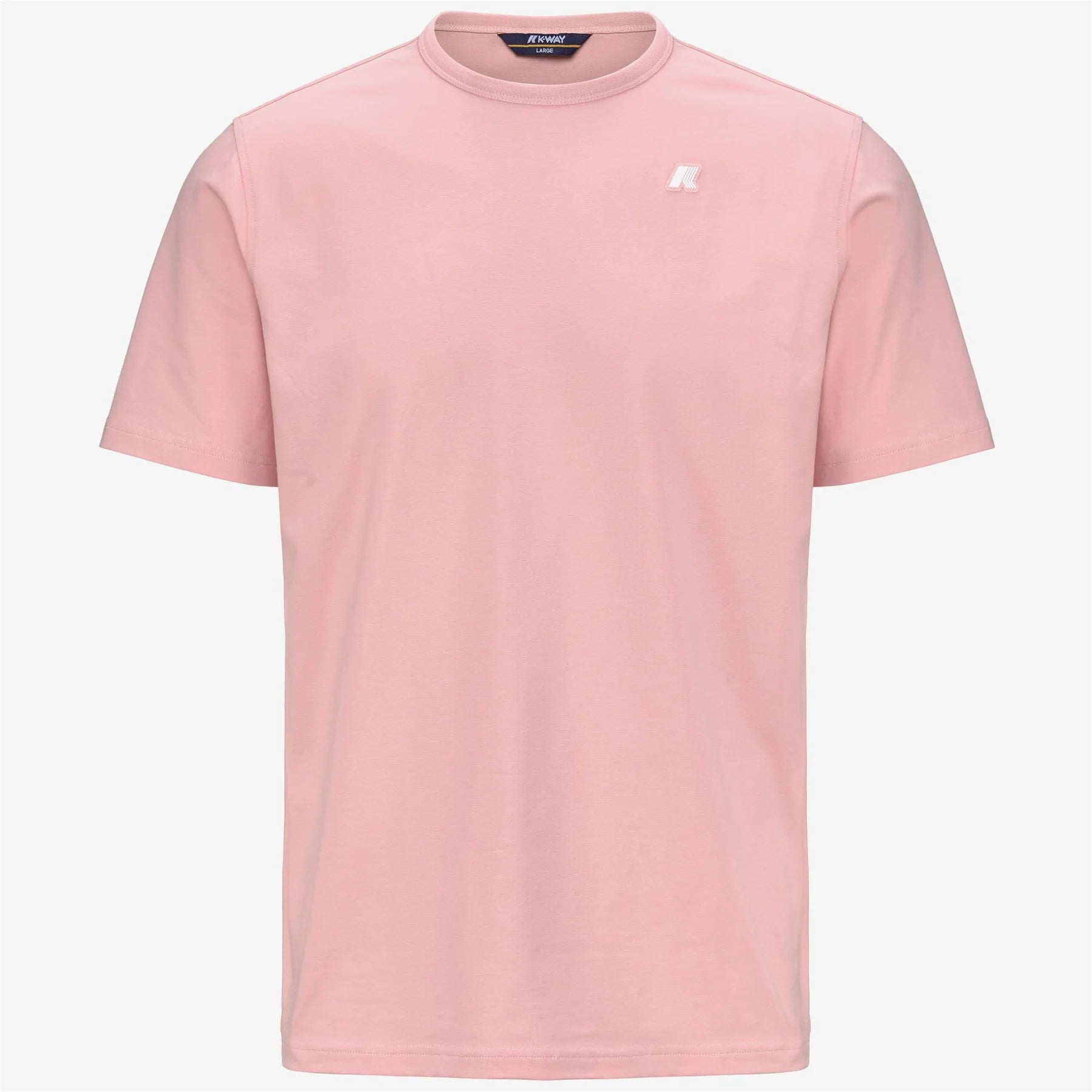 K-Way T-Shirt in Cotone Adame Uomo Rosa