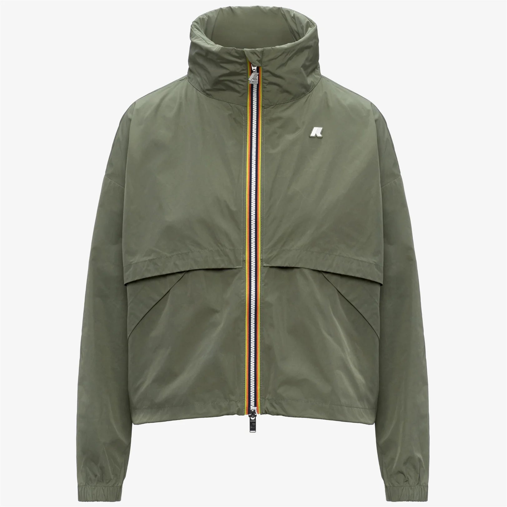 K-Way Giacca Aubette Memory Touch Donna Green Lichen