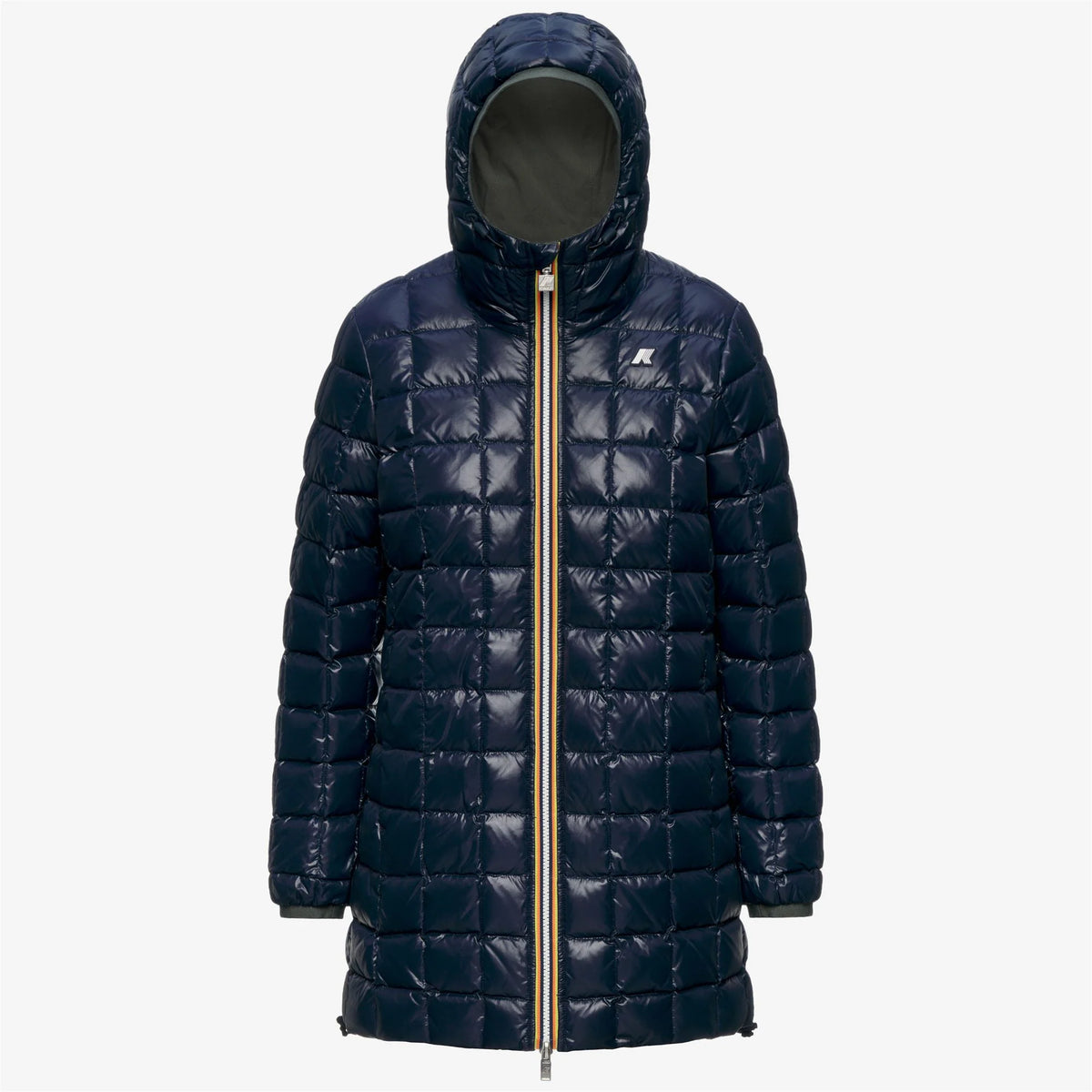 K-Way Giacca Imbottita Reversibile Sophie Thermo Plus Donna Green B - Blue D