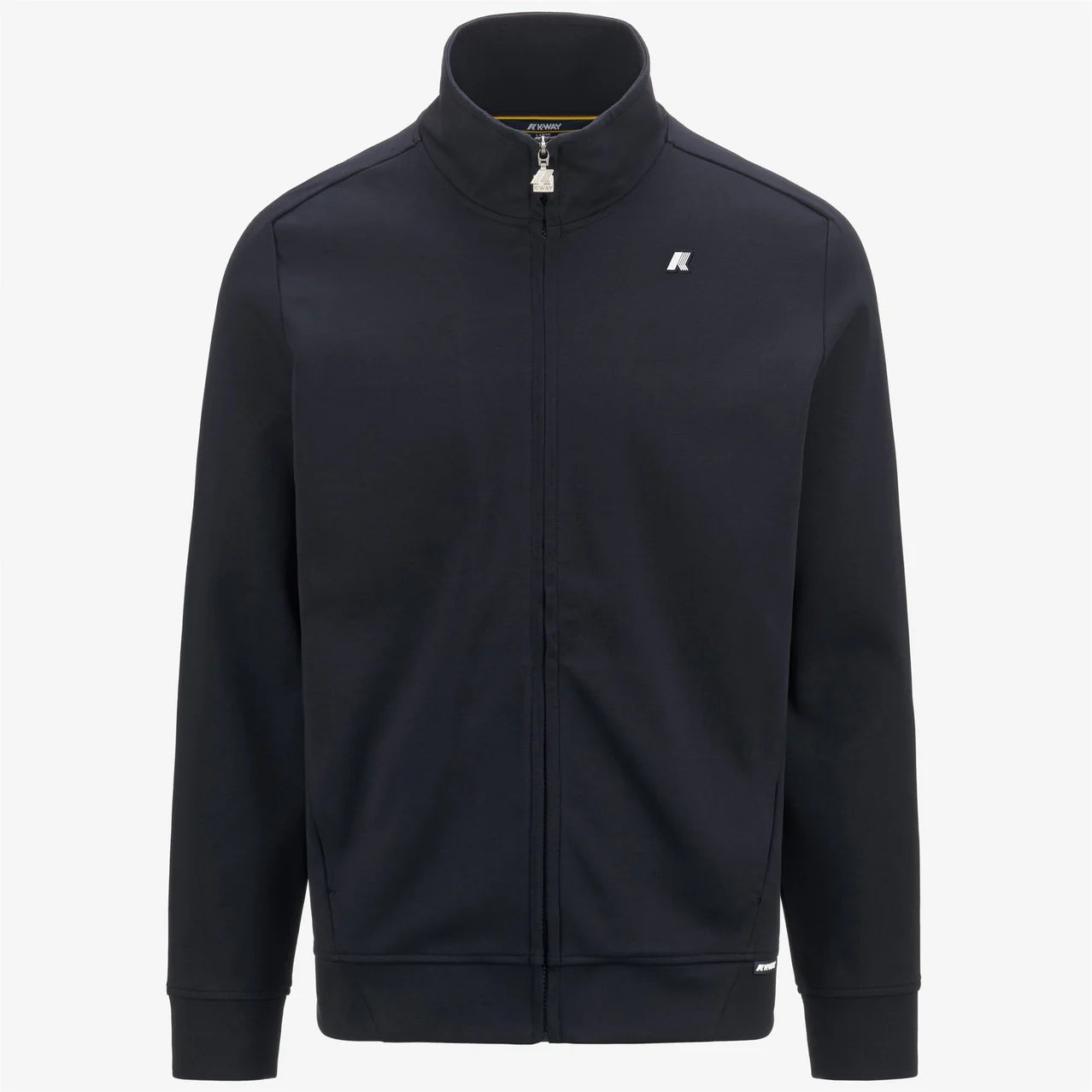 K-Way Felpa in Interlock Elasticizzato Uomo Hayce Interlock Blue Depht
