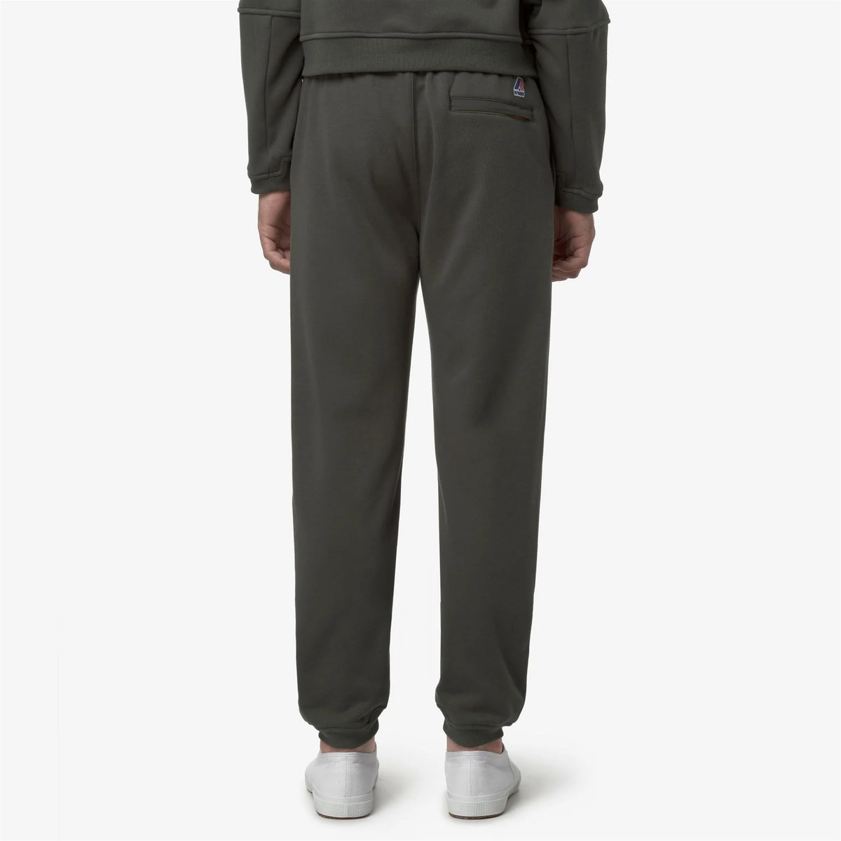 K-Way Pantaloni in Pile Philibert Brushed PC Unisex Green DK Jungle