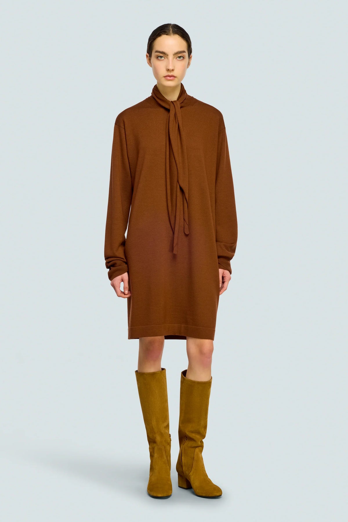 Semicouture Abito in Lana Donna Georgina Canyon