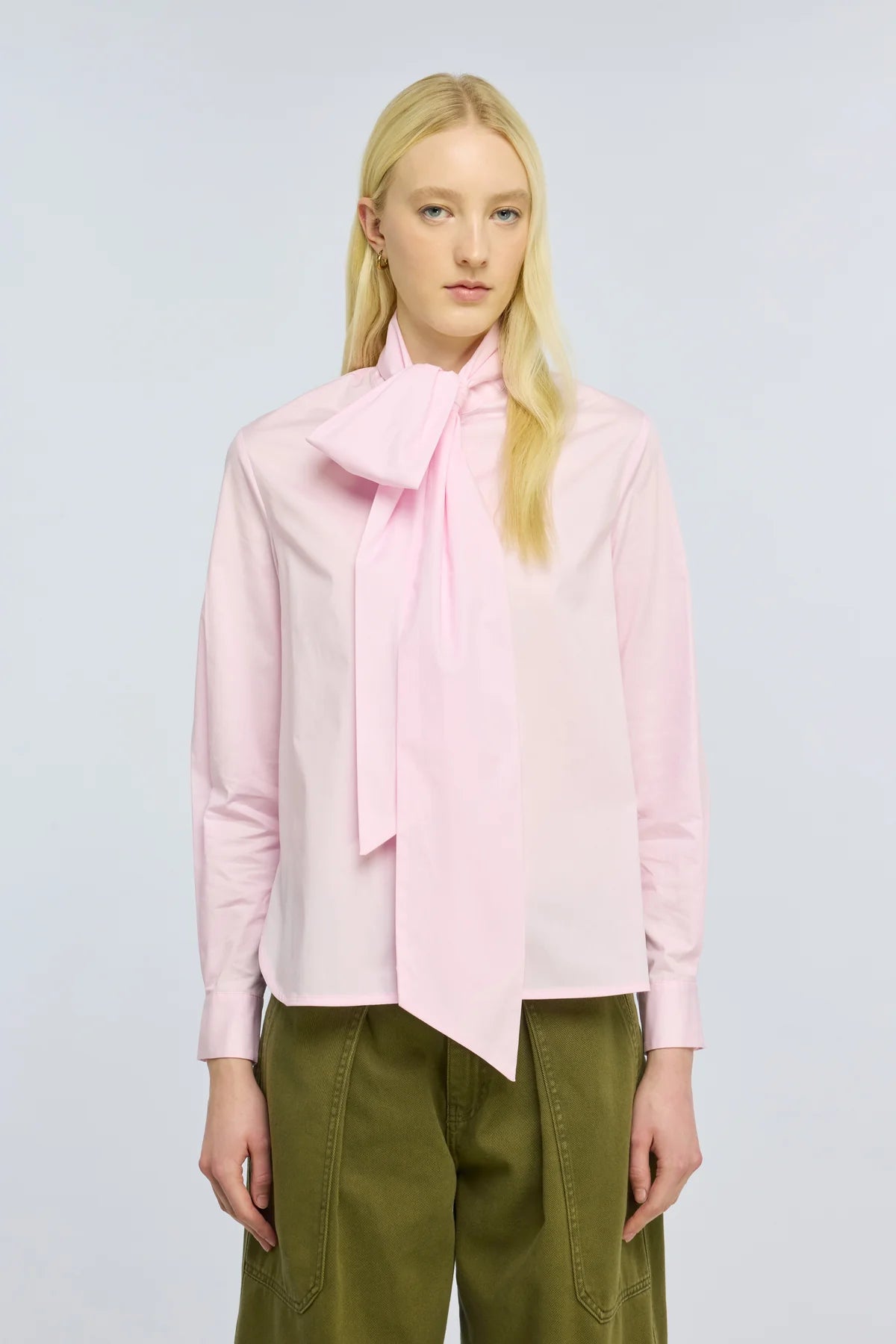 Semicouture Blusa in Cotone Rosaline Donna Rosa Baby