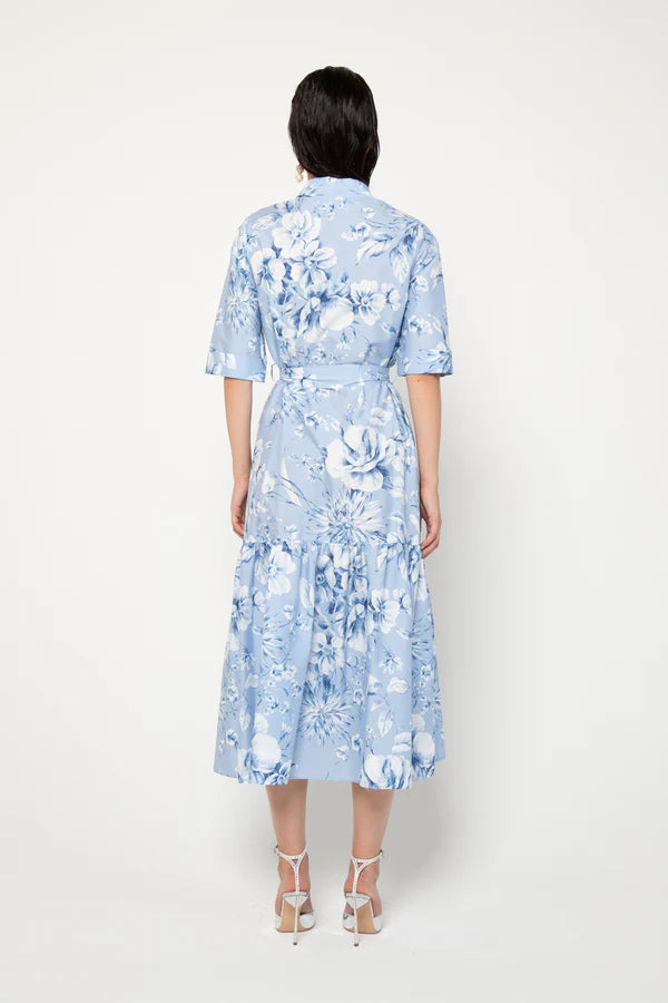 Lavi Couture Abito in Cotone Donna Salcerella Celeste