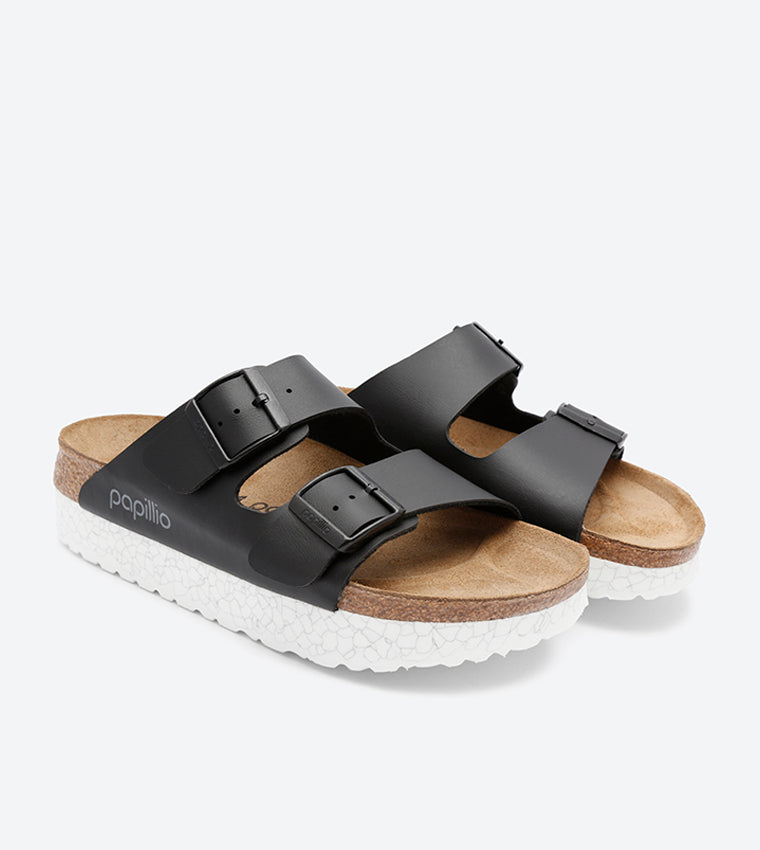 Birkenstock Sandalo Arizona Pap Donna Nero