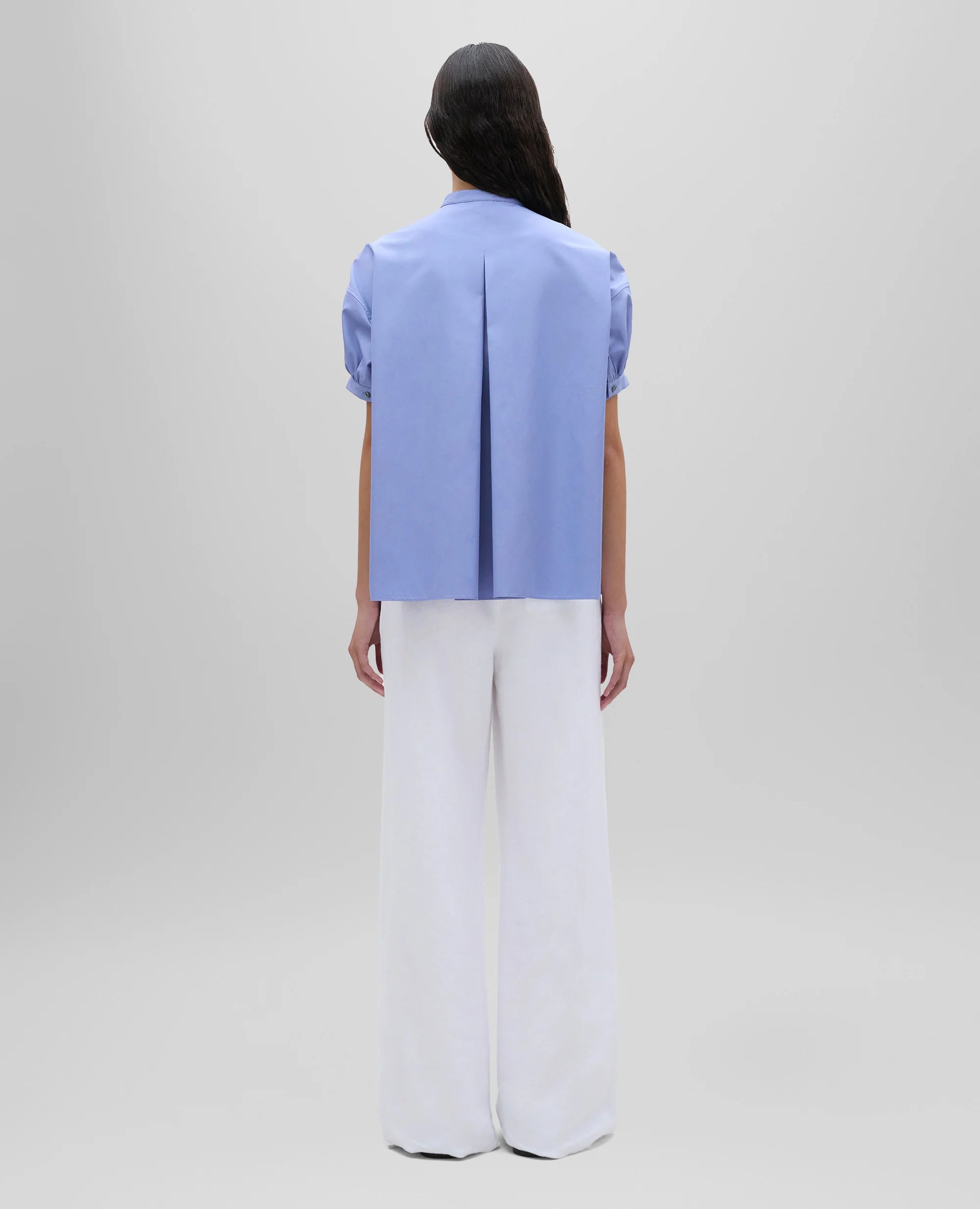 Aspesi Camicia in Cotone Donna 5410 Azzurro