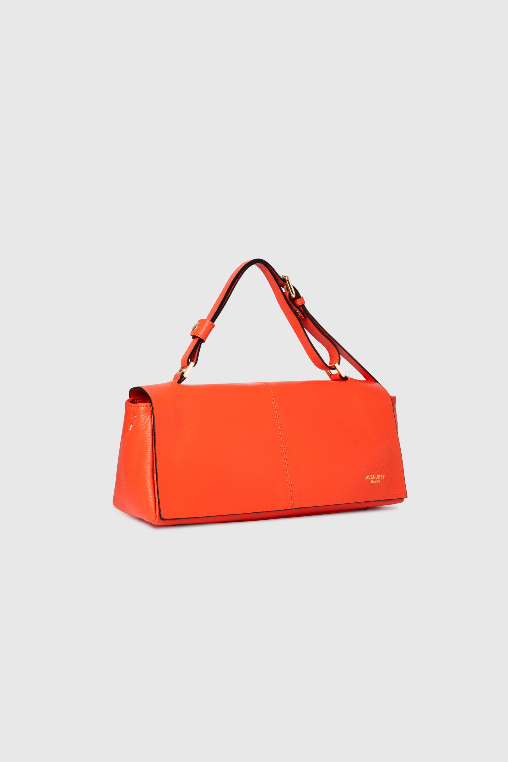 Avenue 67 Borsa in Pelle Donna Elettra Baguette Corallo