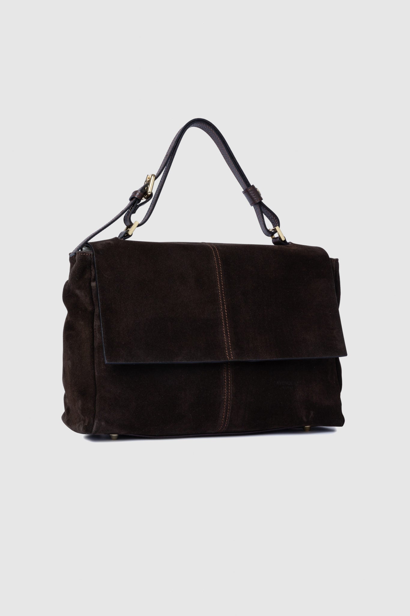 Avenue 67 Borsa in Camoscio Donna Elettra Nero