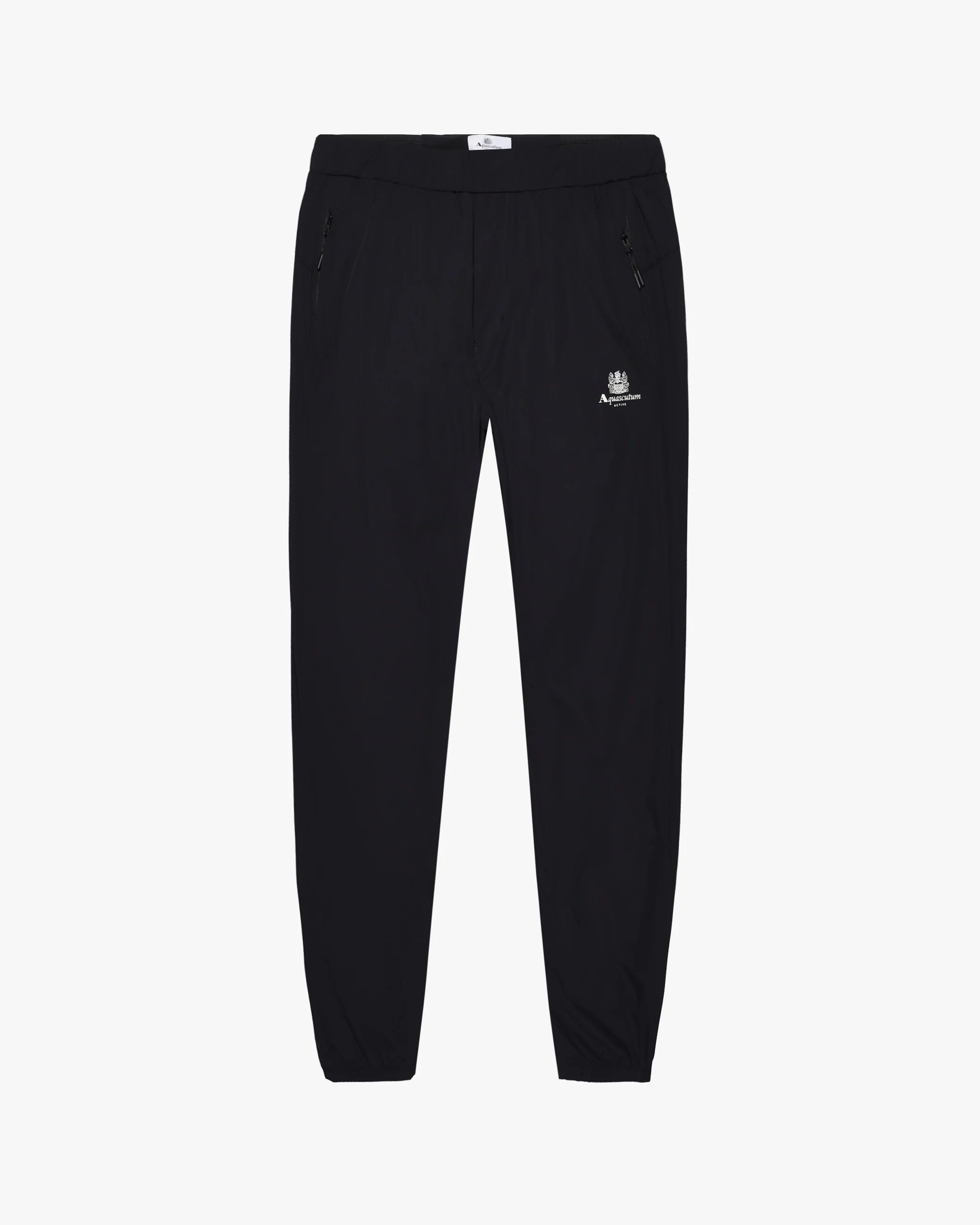 Aquascutum Pantalone Stretch Uomo Small Logo Nero