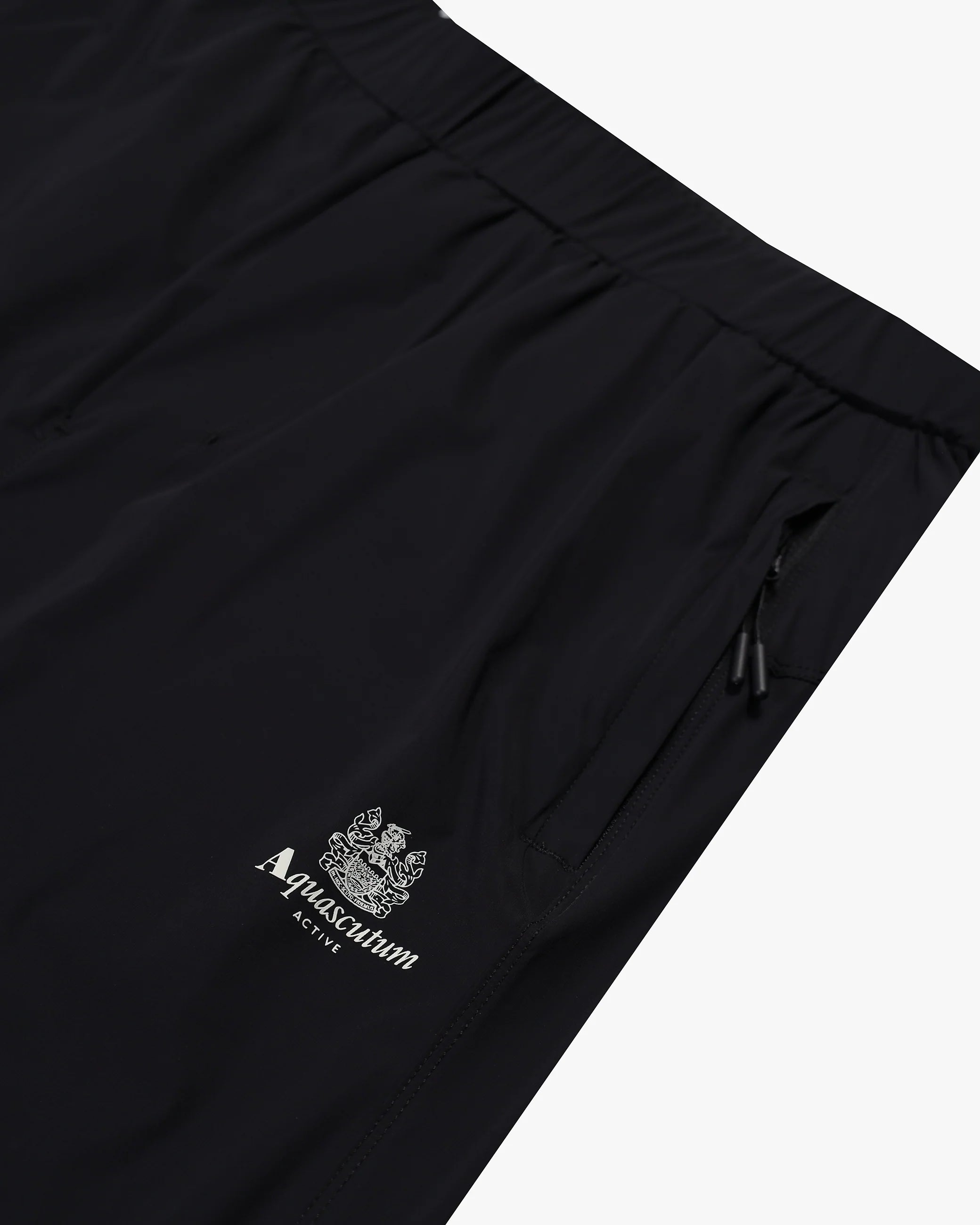 Aquascutum Pantalone Stretch Uomo Small Logo Nero