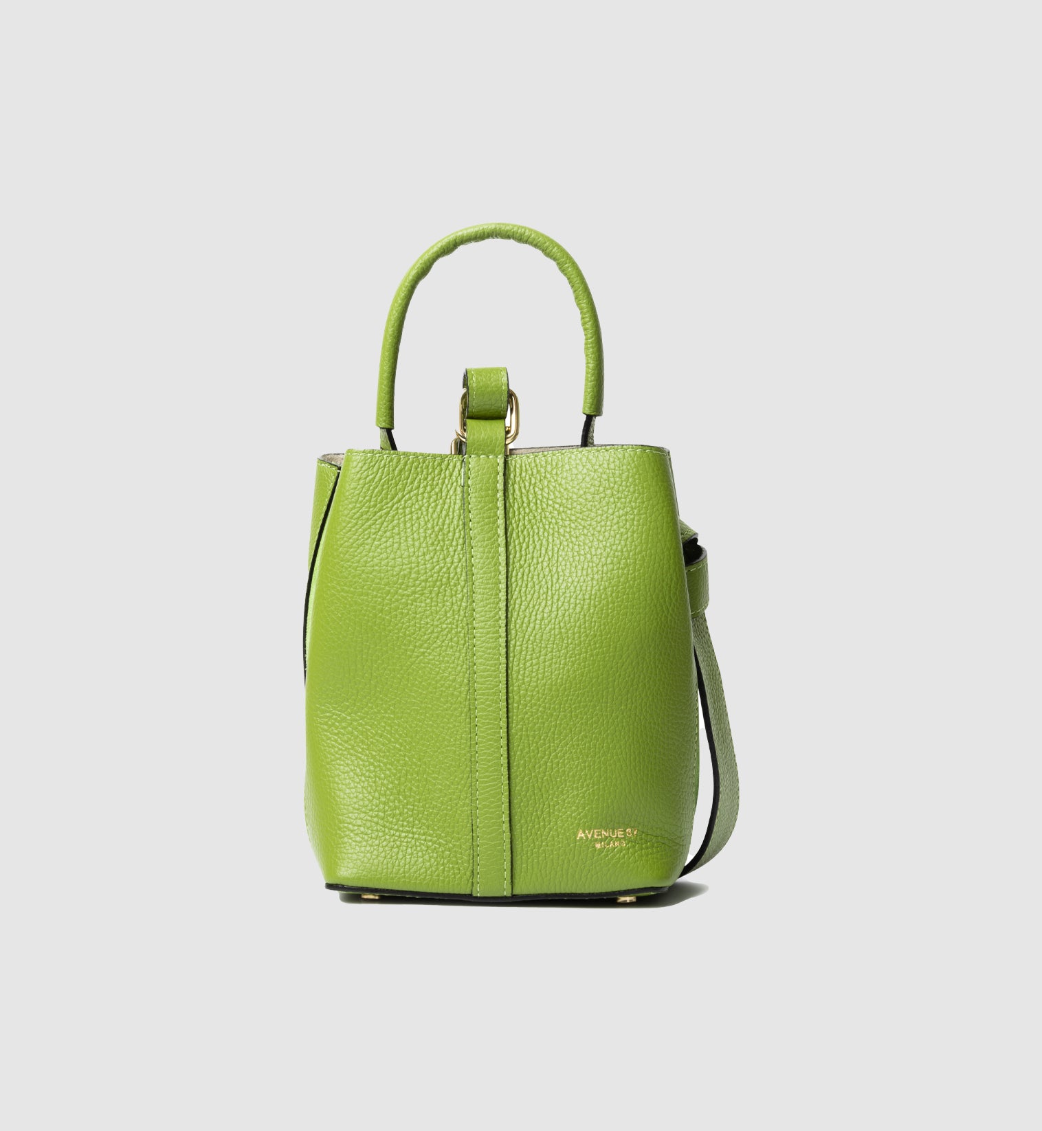 Avenue 67 Borsa in Pelle e Camoscio Flavia Donna Verde
