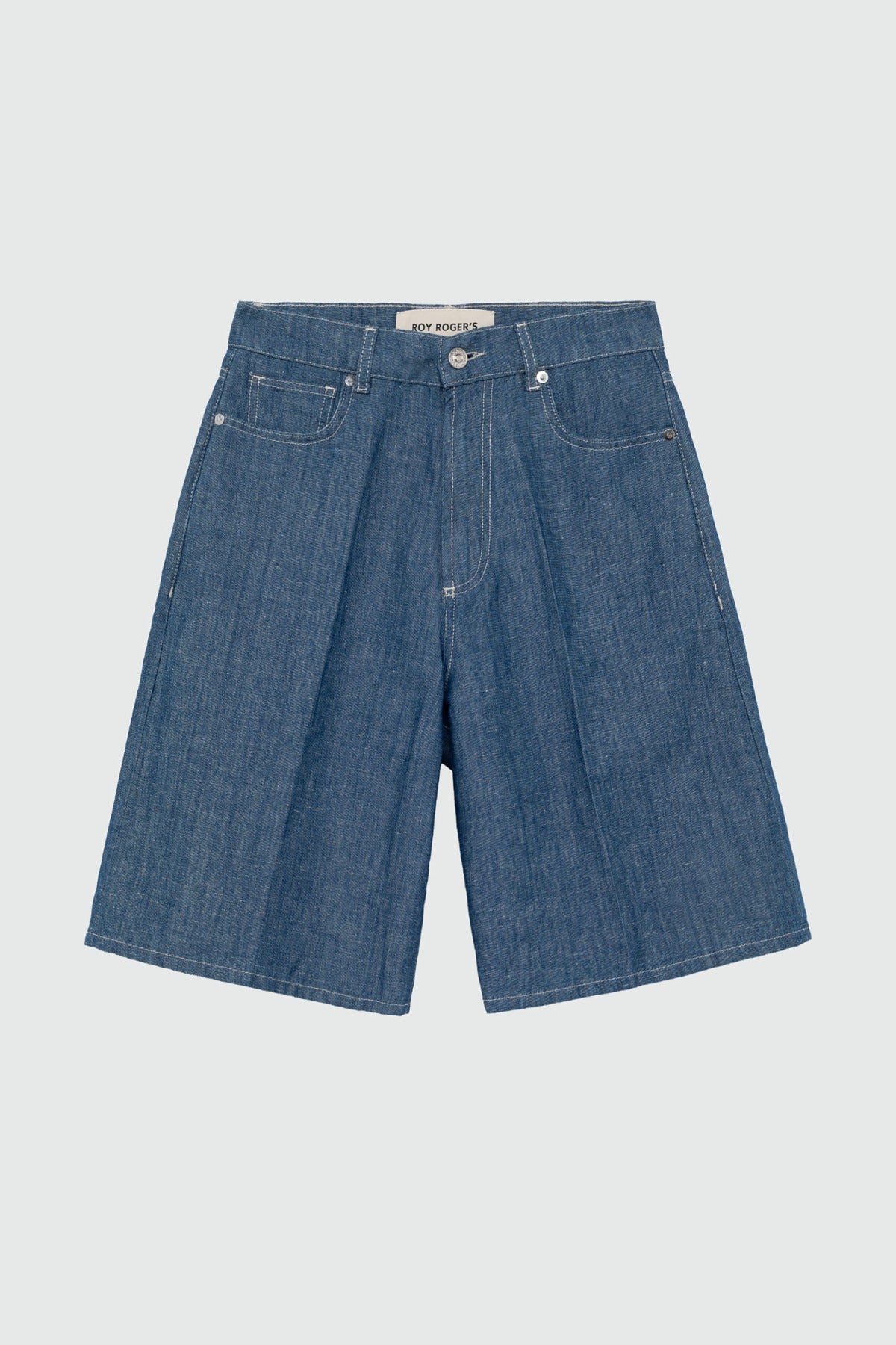 Roy Roger's Bermuda in Chambray Rinse Billy Donna Indigo