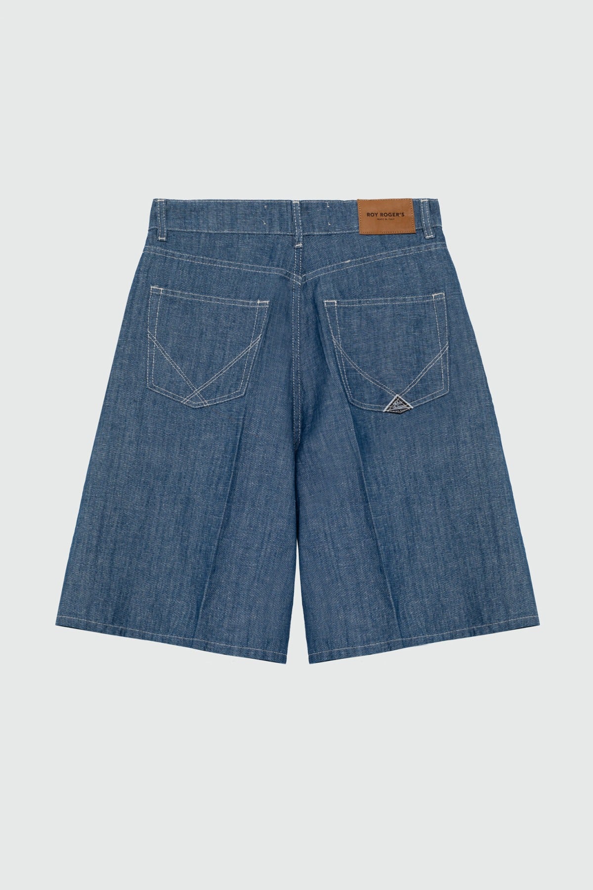 Roy Roger's Bermuda in Chambray Rinse Billy Donna Indigo