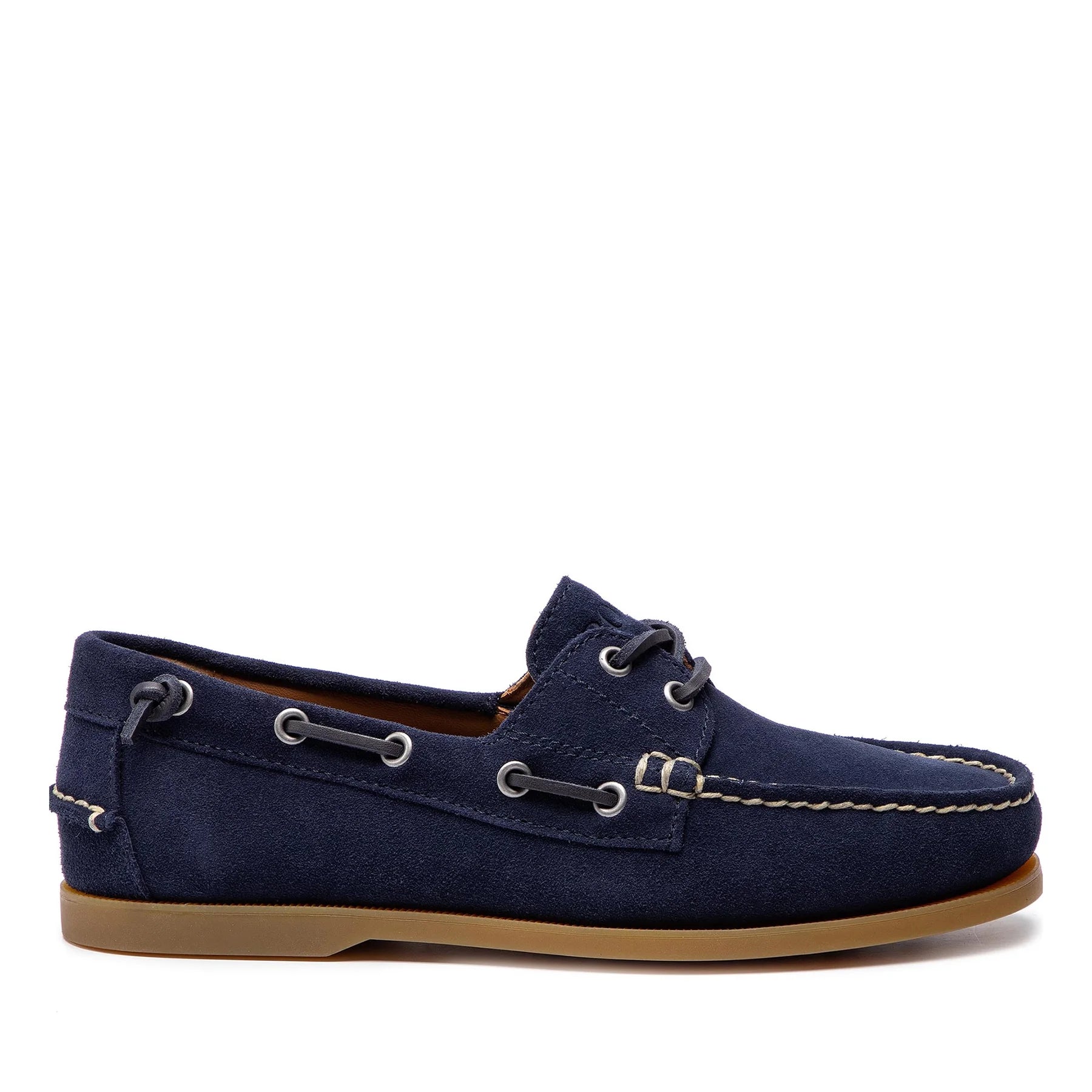 Polo Ralph Lauren Mocassino in Pelle Scamosciata Merton Uomo Blu Navy
