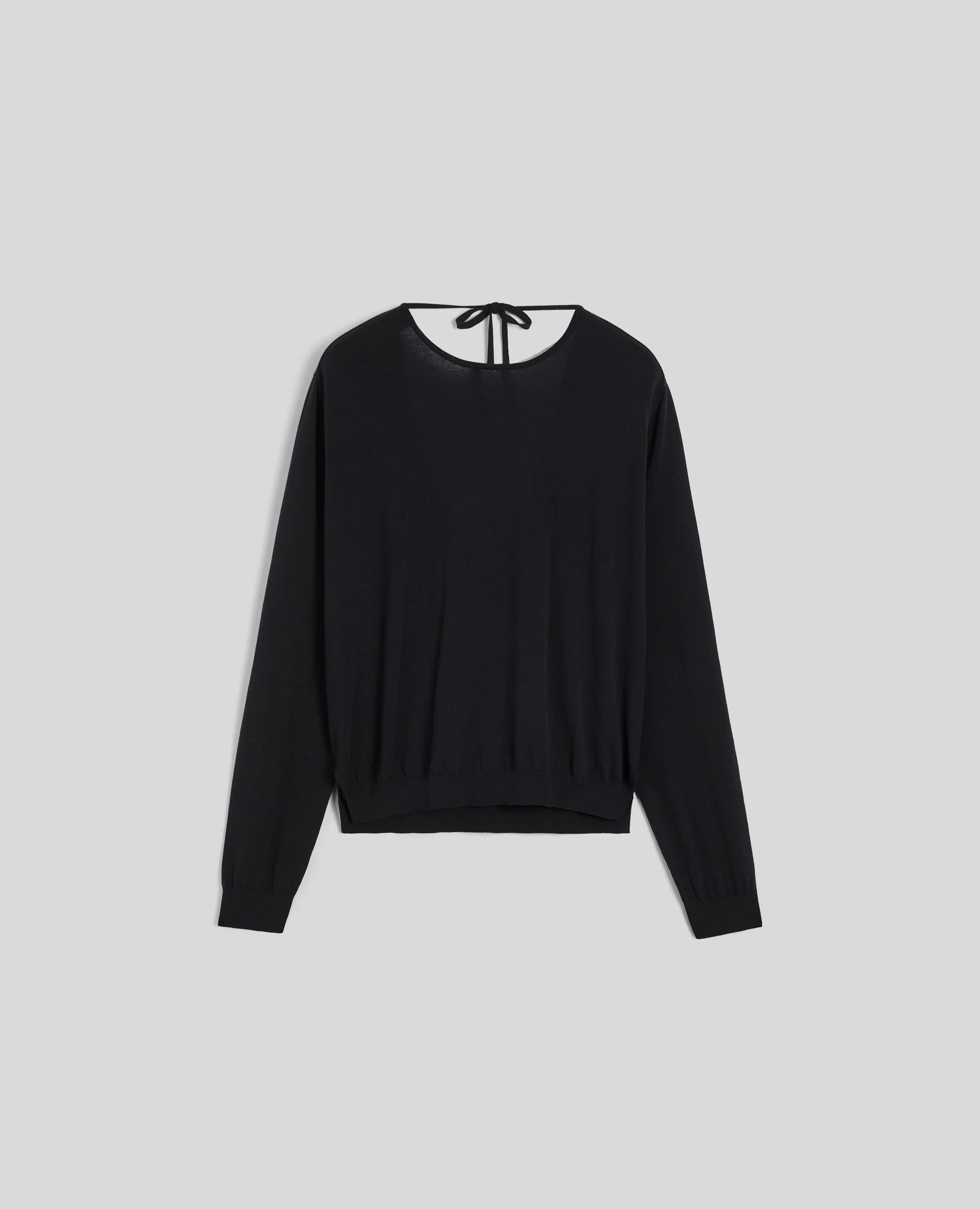 Aspesi Maglia in Cotone Donna 3615 Nero