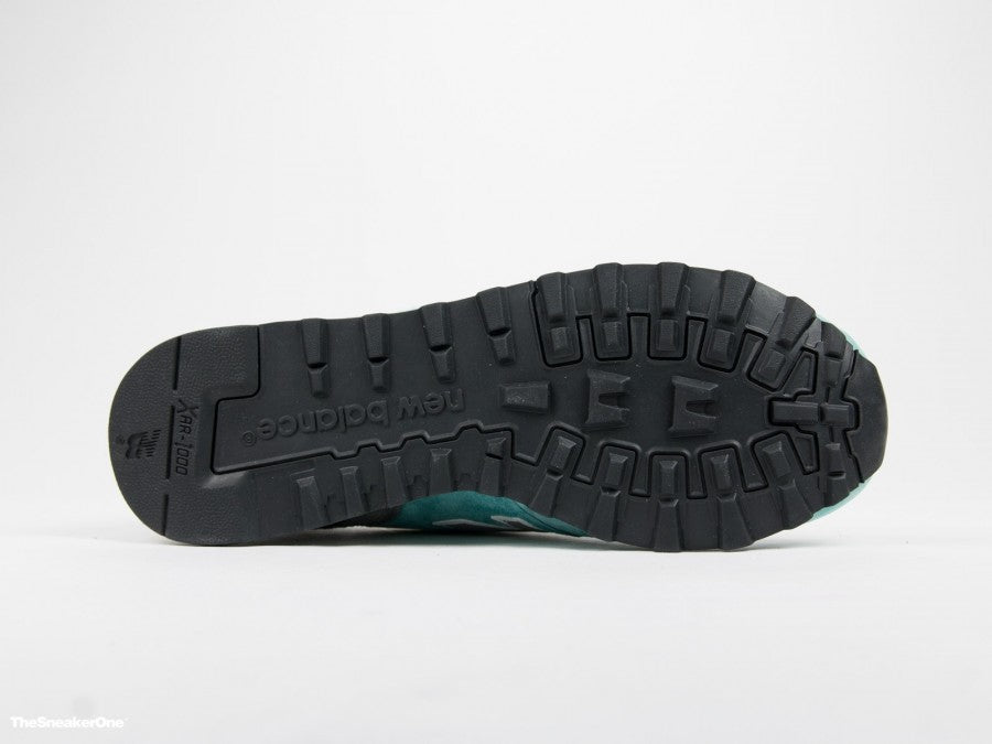 New Balance Sneakers in Pelle Scamosciata Uomo M577ETB Verde Acqua