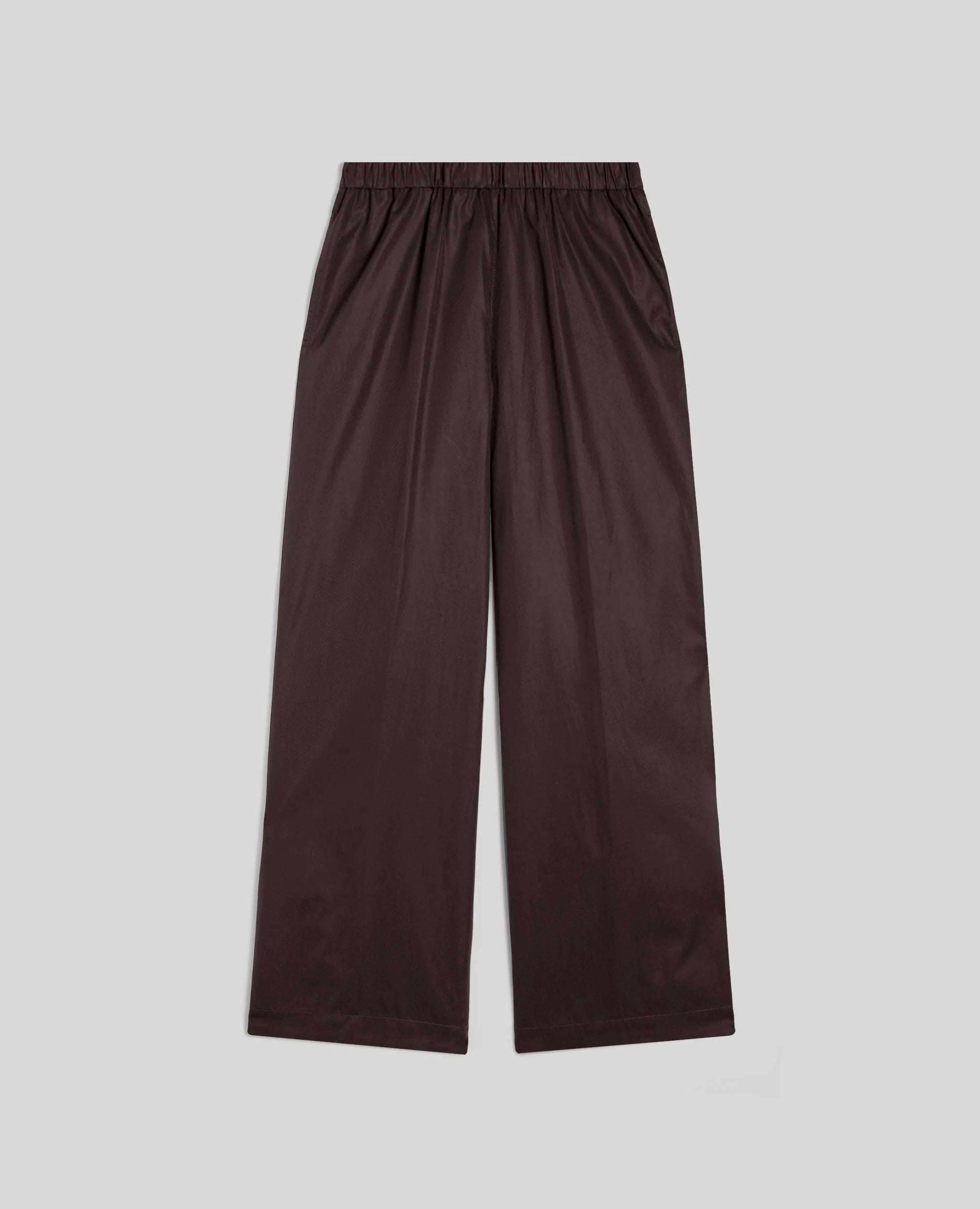Aspesi Pantalone in Popeline di Cotone Donna 0128 Marrone