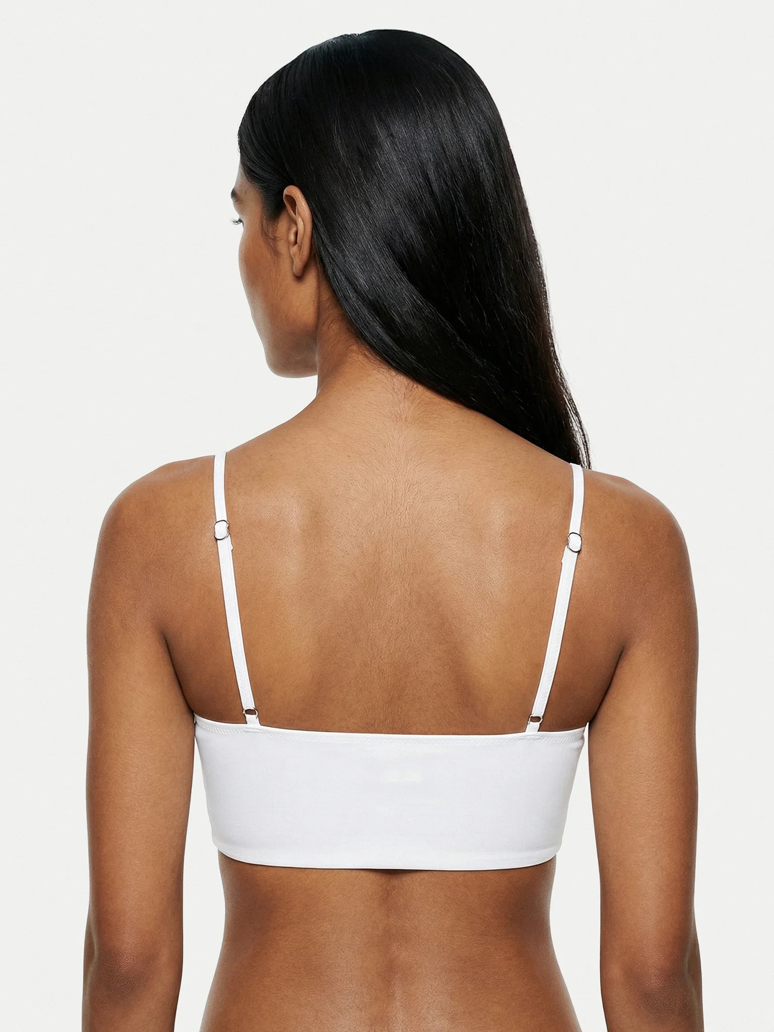 Polo Ralph Lauren Costume Crop Cami Donna Bianco