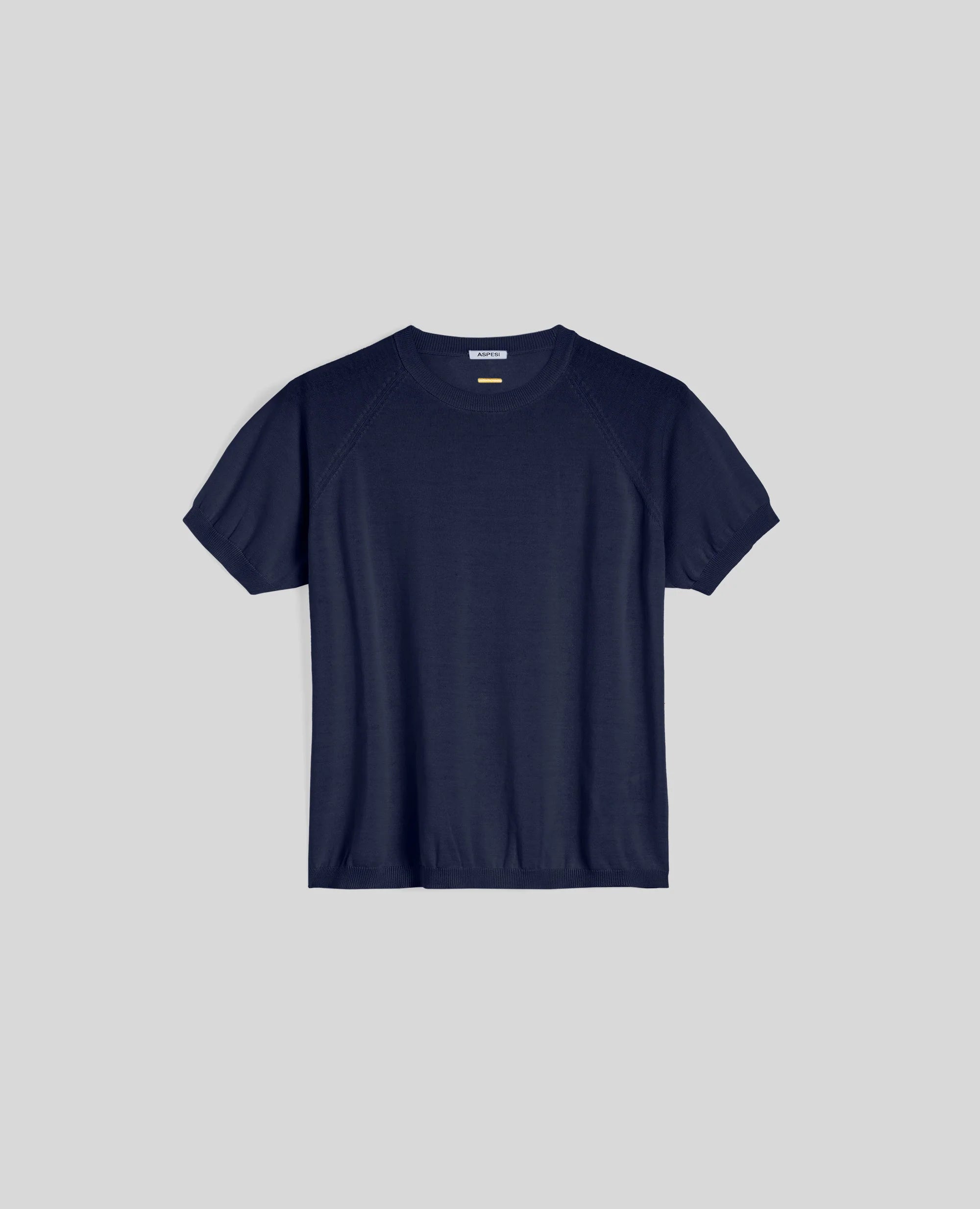 Aspesi T-Shirt in Cotone Donna 3614 Blu Navy