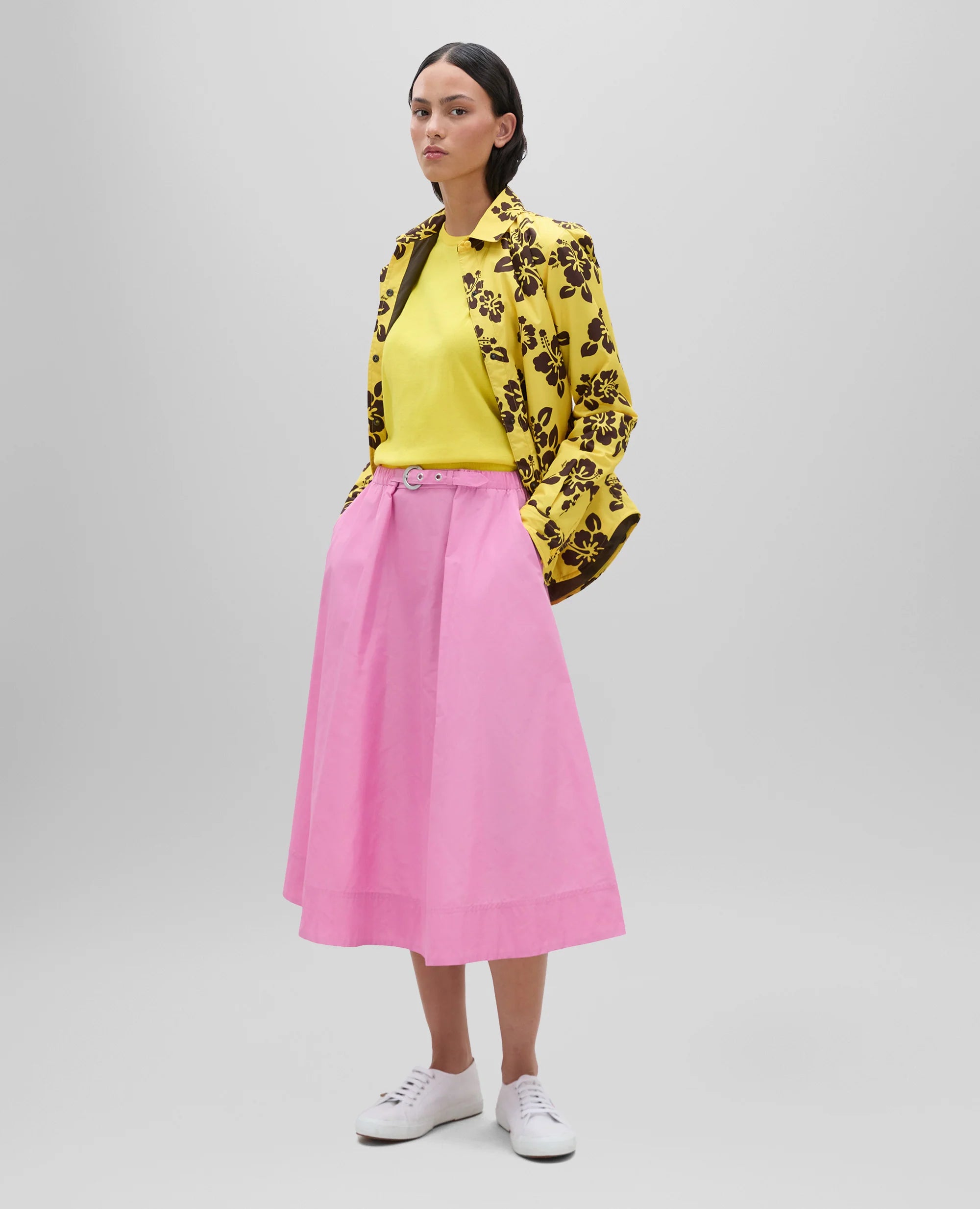 Aspesi T-Shirt in Cotone Donna 3614 Giallo
