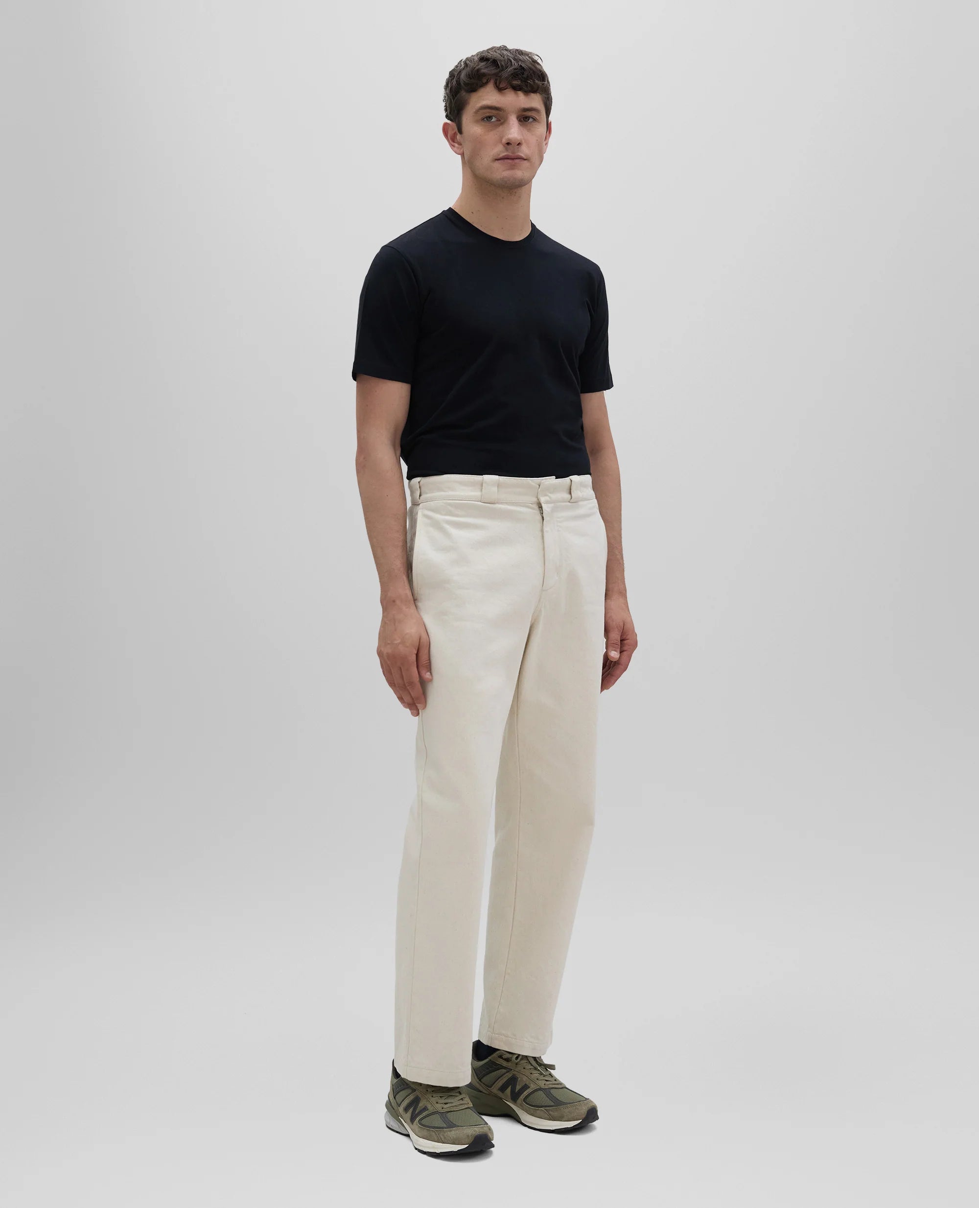 Aspesi T-Shirt in Jersey di Cotone Uomo Nero
