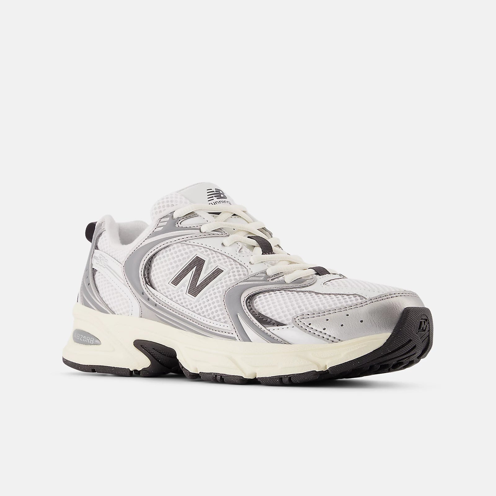 New Balance Sneakers 530 Unisex Silver Metallic e Black Cement