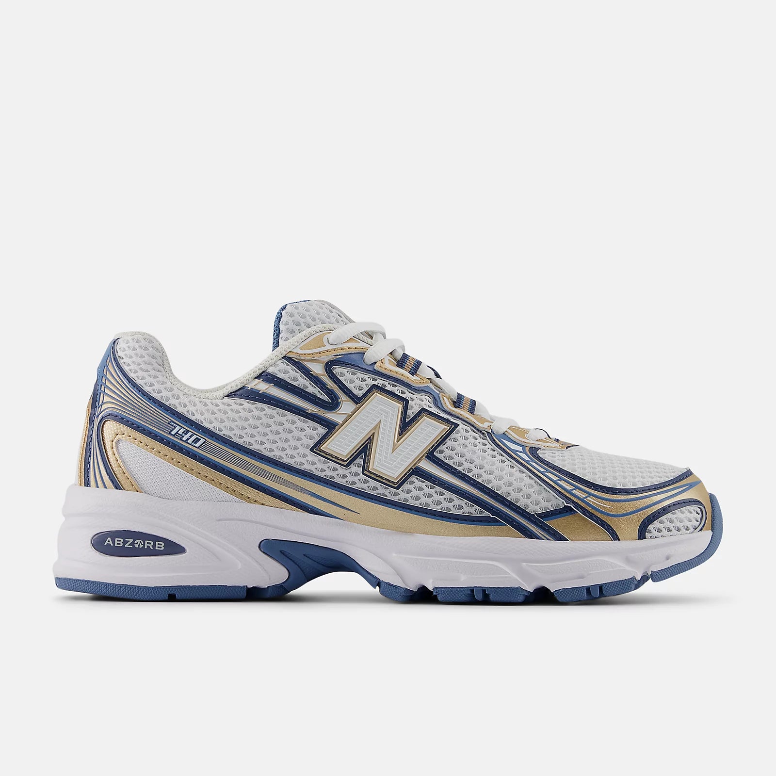 New Balance Sneakers Donna U740HB2 Heron Blu e Gold Metallic