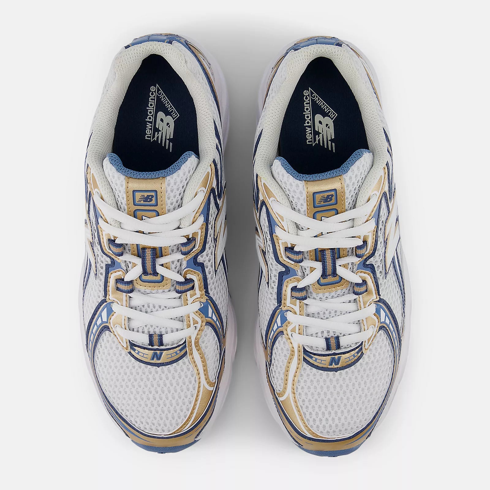 New Balance Sneakers Donna U740HB2 Heron Blu e Gold Metallic