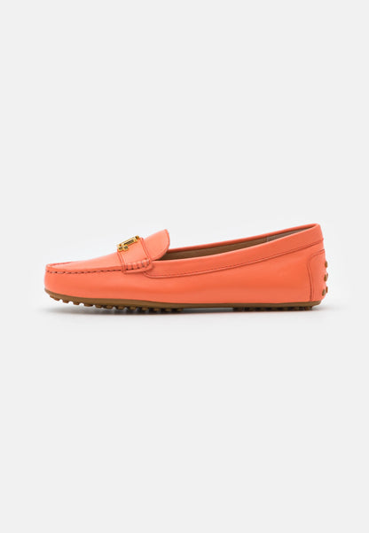 Lauren Ralph Lauren Mocassino in Pelle Donna Barnsbury Corallo