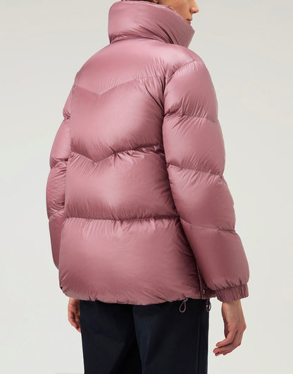 Woolrich Piumino Donna Aliquippa Puffer Jacket Rosa Amethyst