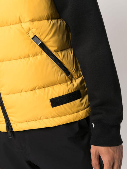 Aspesi Gilet Piuma Smanicato Uomo Slim Re Giallo